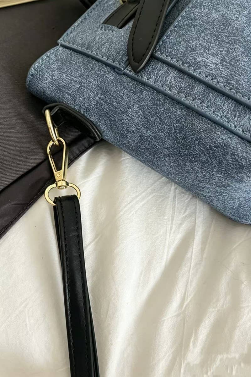 Denim Pocket Patch Tote Bag