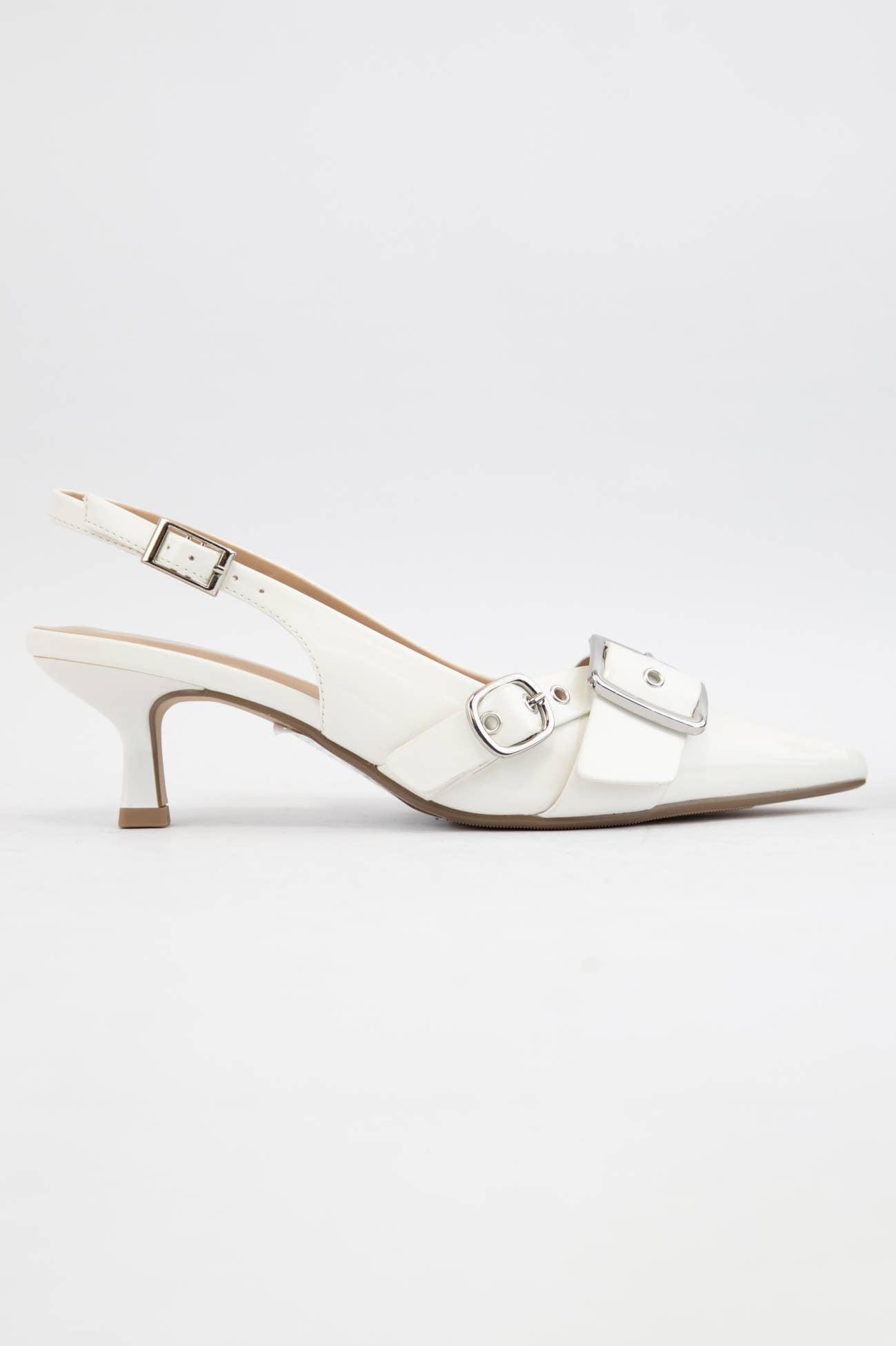 POINTED-TOE KITTEN HEEL