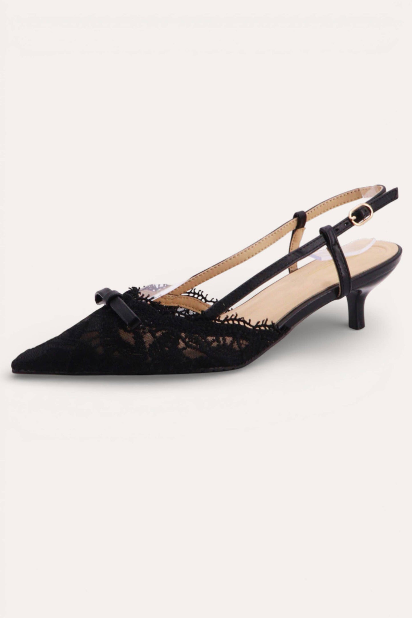RIBBON SLINGBACK KITTEN HEAL