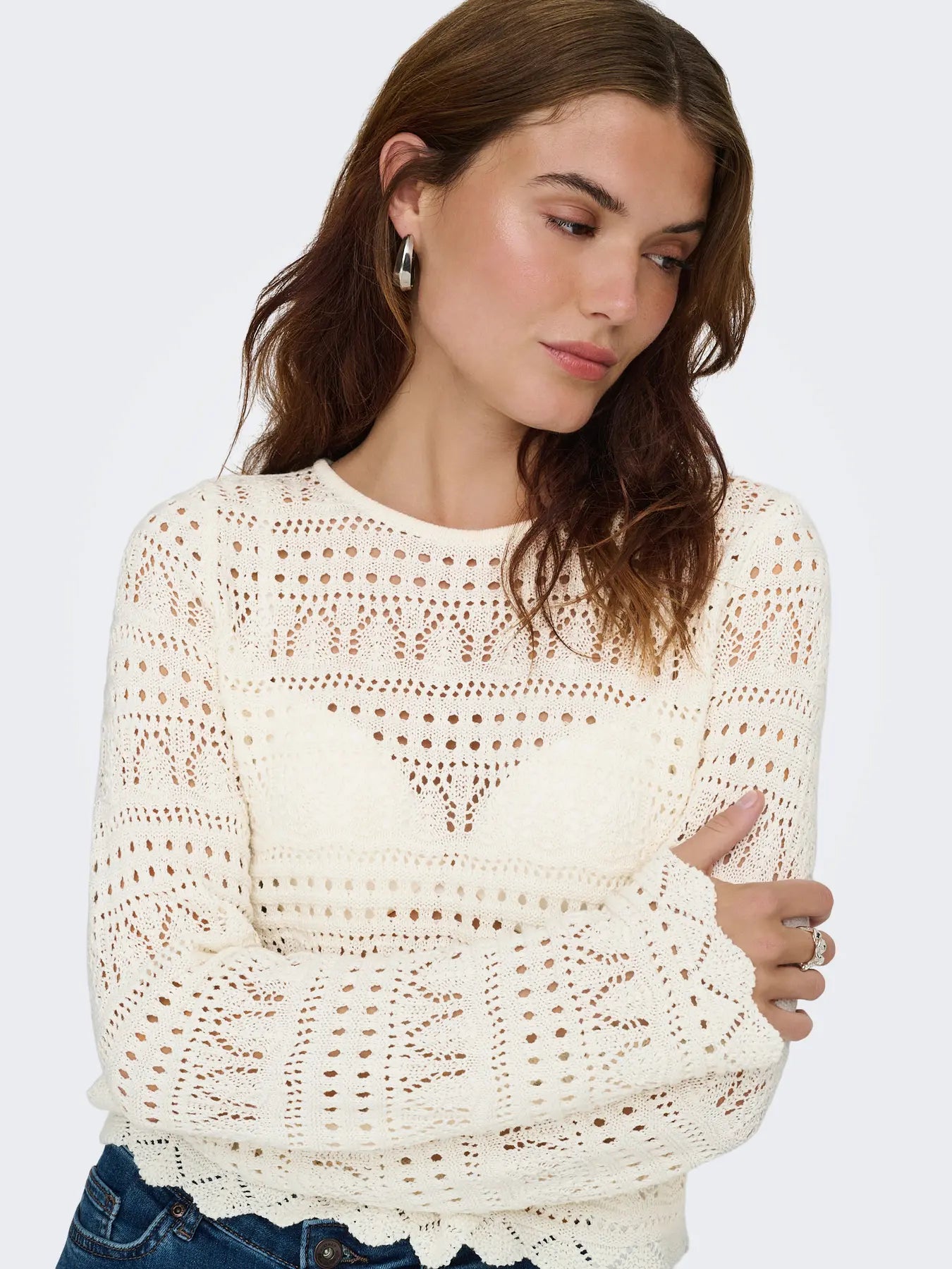Only Elke Life Pullover Top