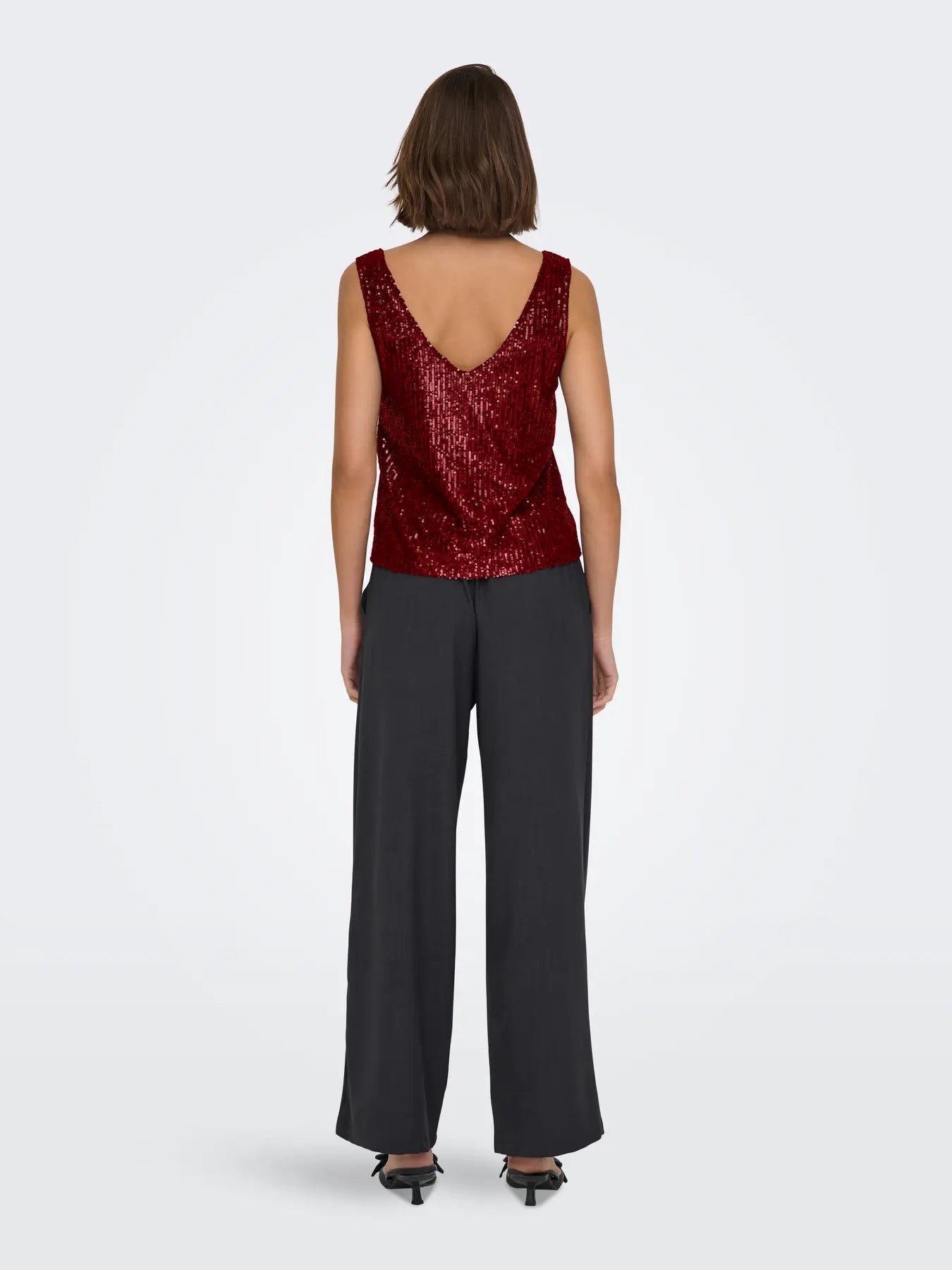 Only Ana V-Neck Tank Top