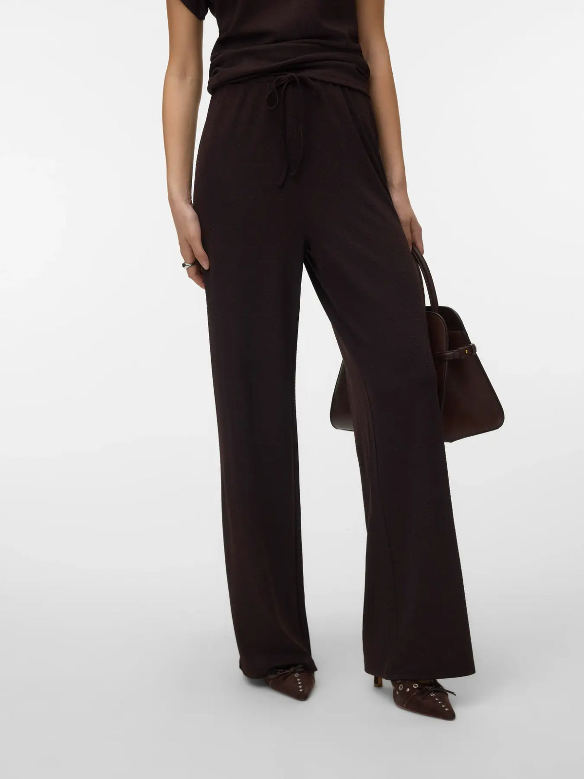 Vero Moda - Kanva High Waist Wide Leg Pants