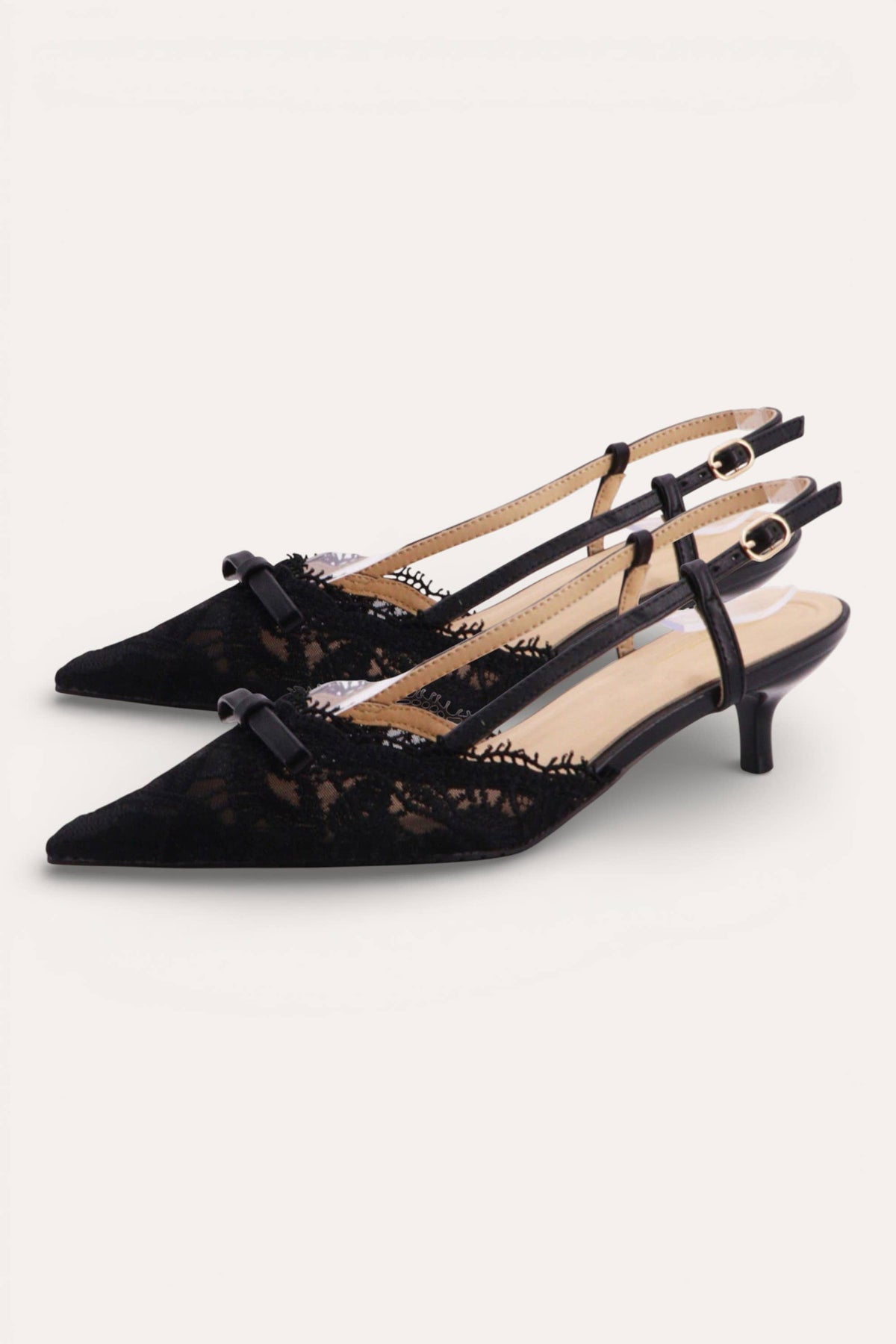 RIBBON SLINGBACK KITTEN HEAL
