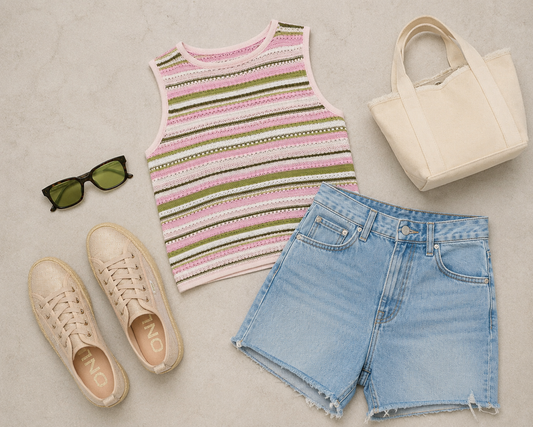 Rory O-Neck Knit Tank Top