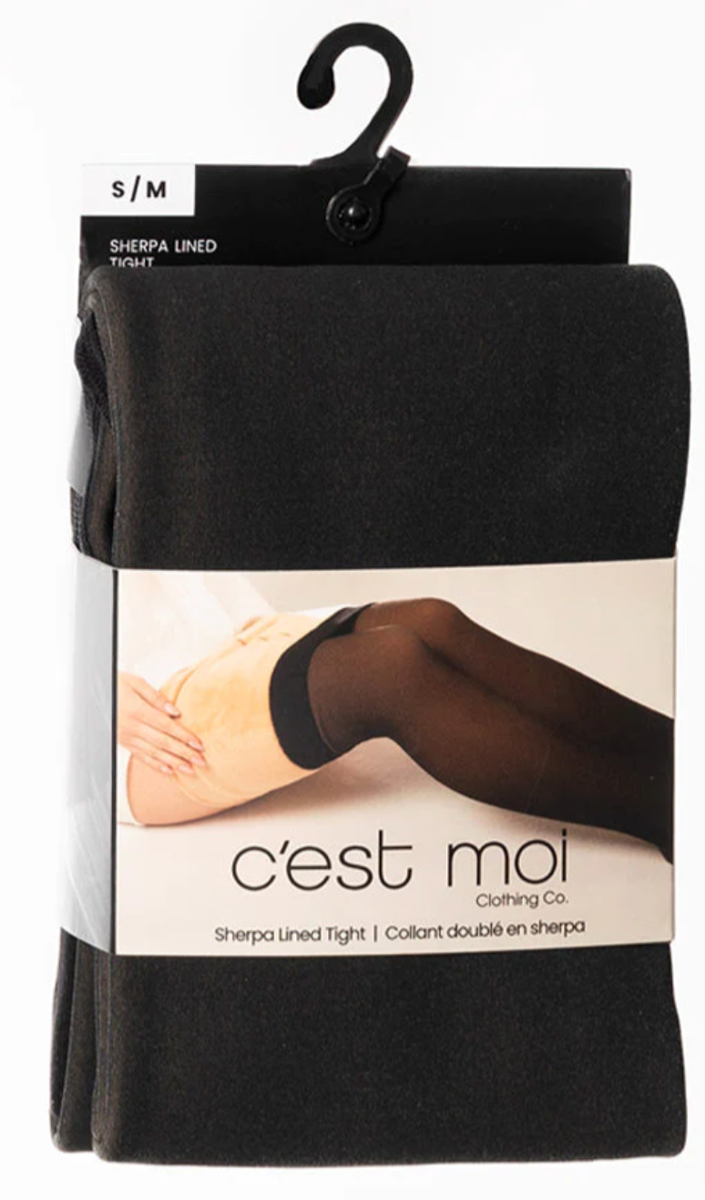 C'est Moi - Sherpa Lined Tights