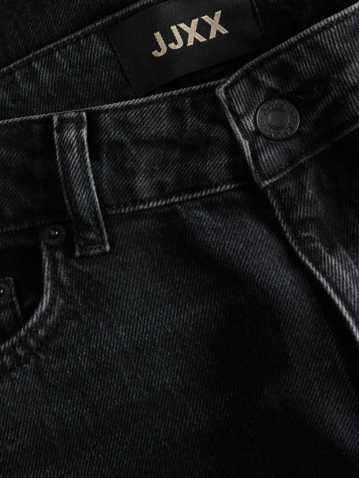 JJXX- Rome Flared Mid Rise Jeans - Black