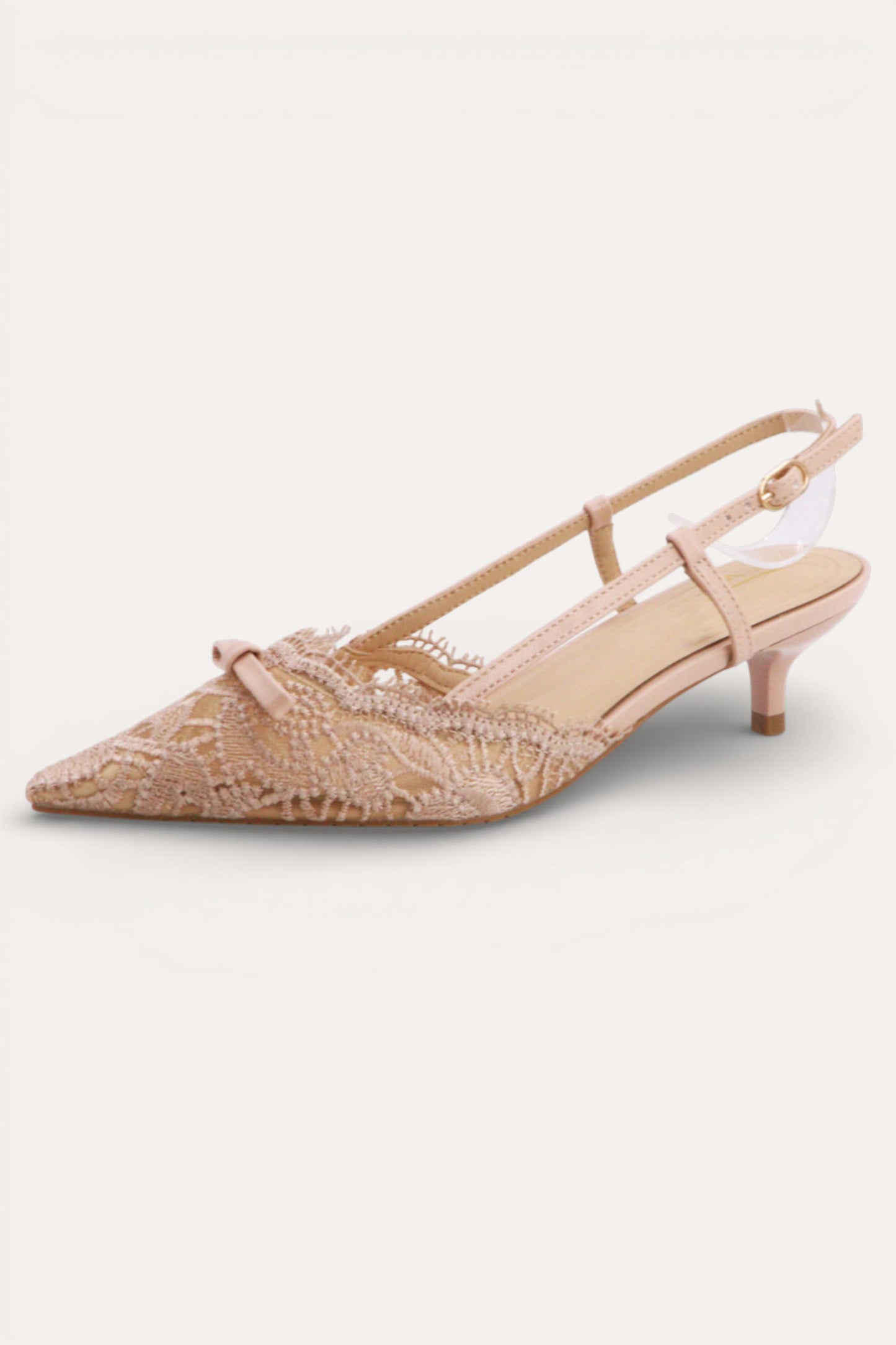 RIBBON SLINGBACK KITTEN HEAL