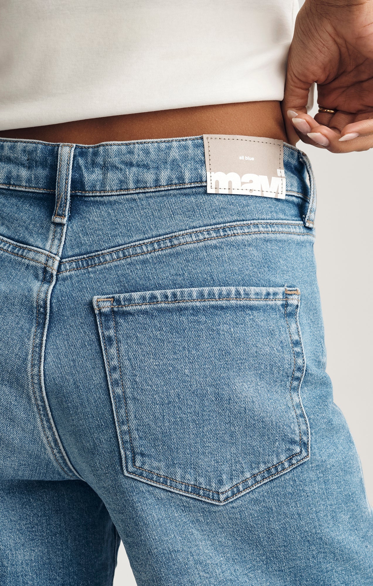 Mavi - Heidi Long Denim Shorts