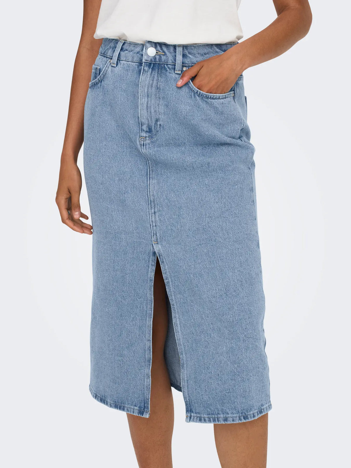 Only - Bianca Midi Denim Skirt