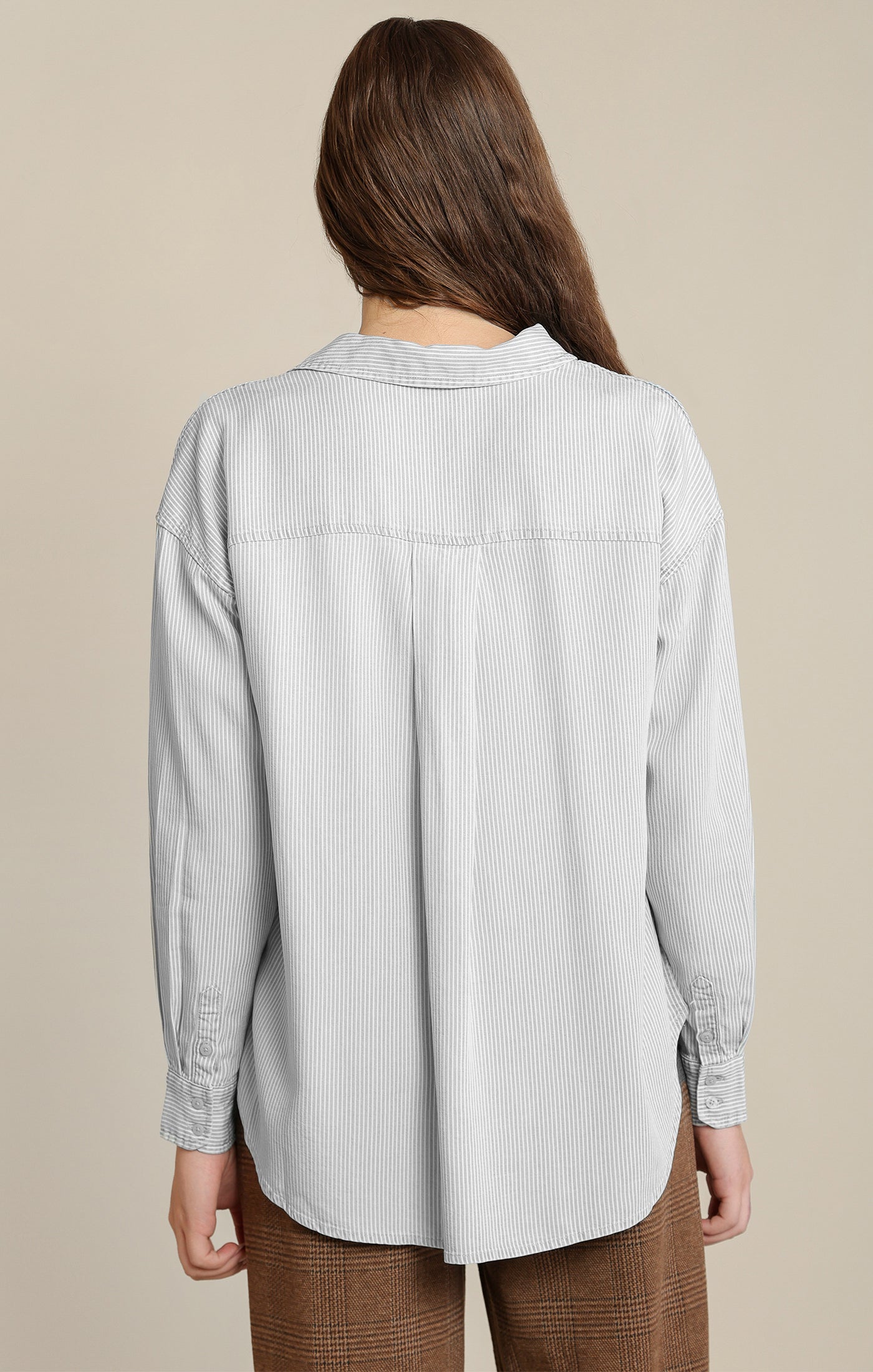 DEX - Easy Street Pinstripe Blouse