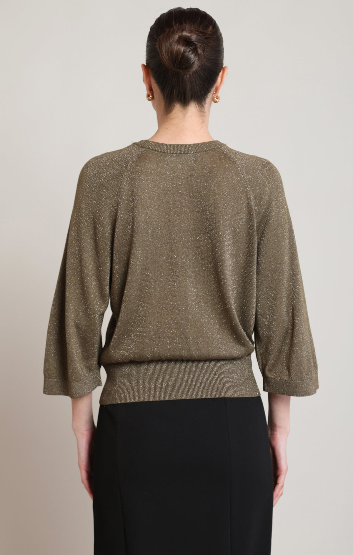 Golden Hour Shimmer Sweater