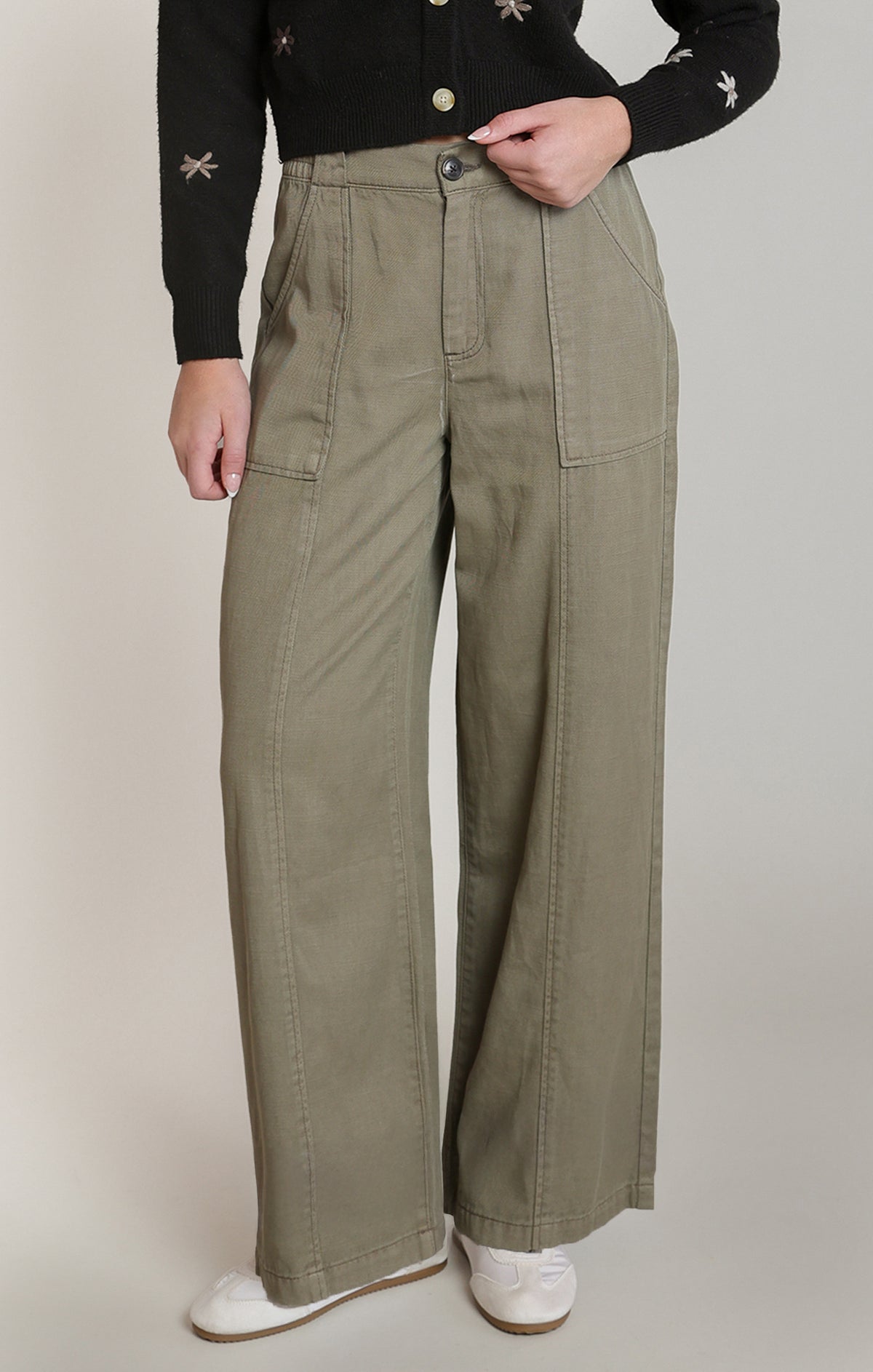 The Mercer Utility Wide Leg Pant 🤎
