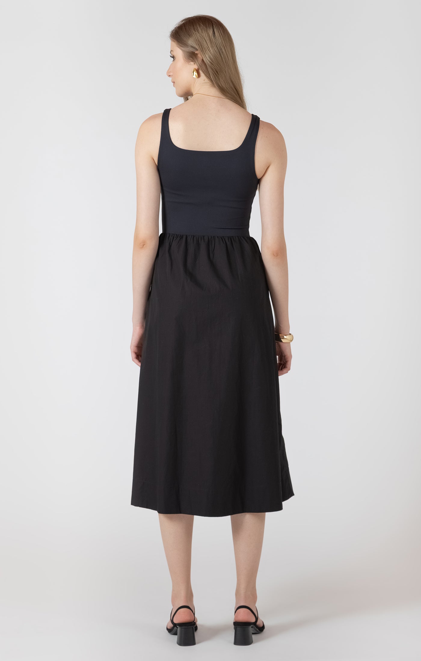 Black Tape - Midi Dress