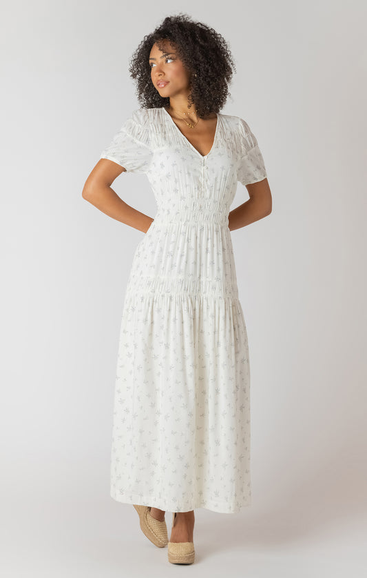 Room 34- Delicate Smocked Dress