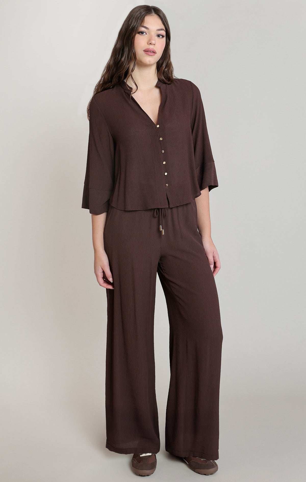 DEX- The Espresso Hour Blouse