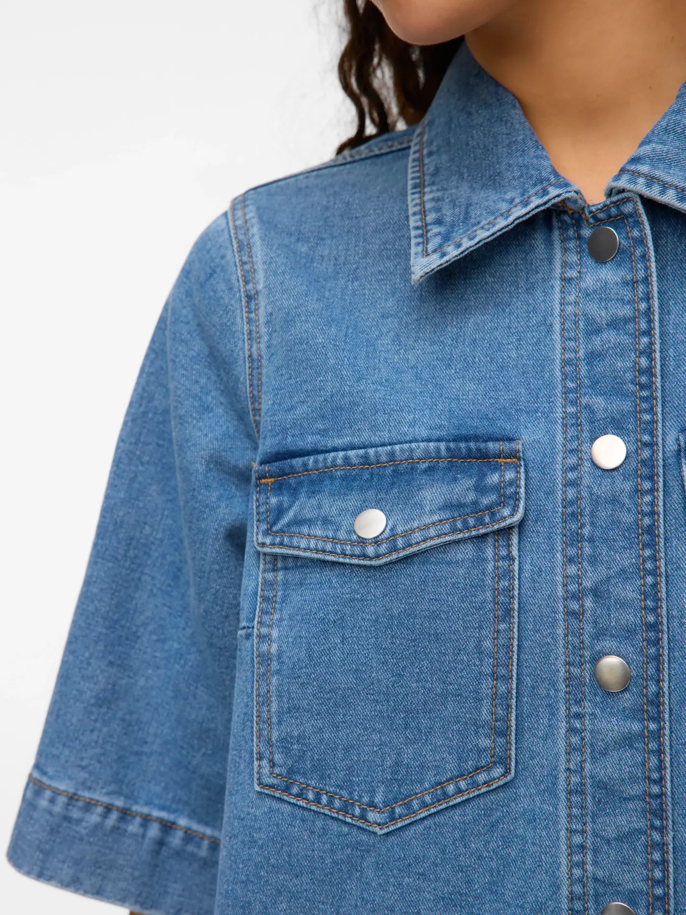 Vero Moda - Fenja Short Denim Dress