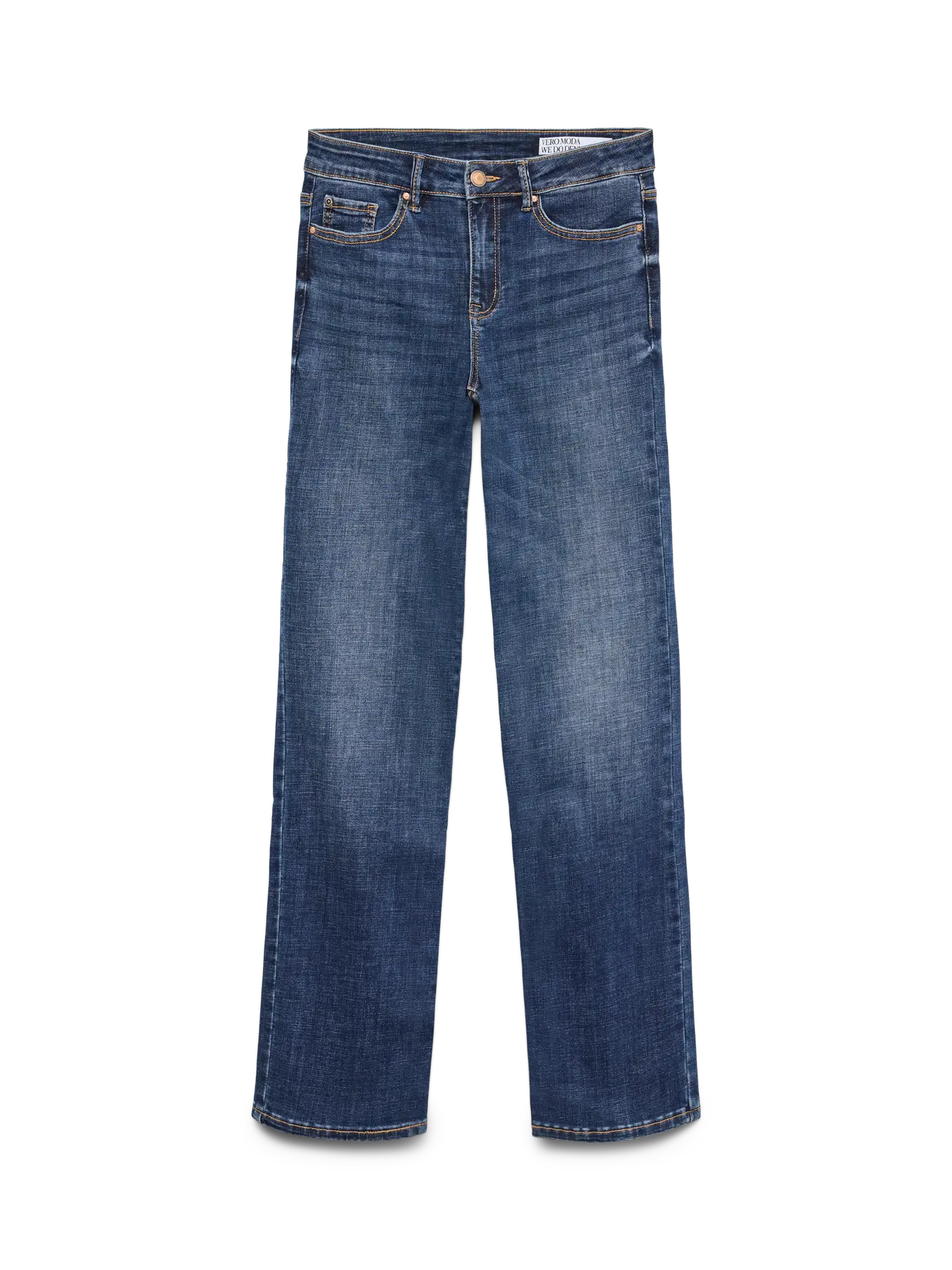 Vero Moda Flash Mid Rise Straight Leg Jeans