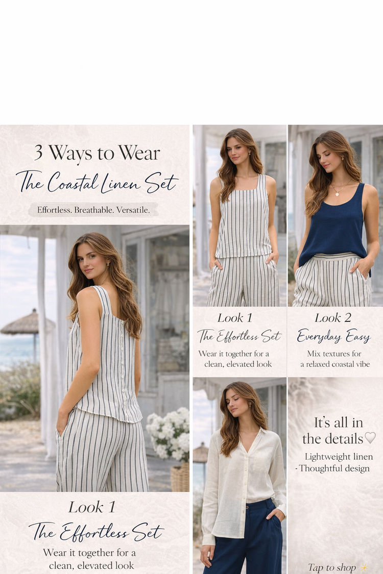 The Coastal Linen Collection