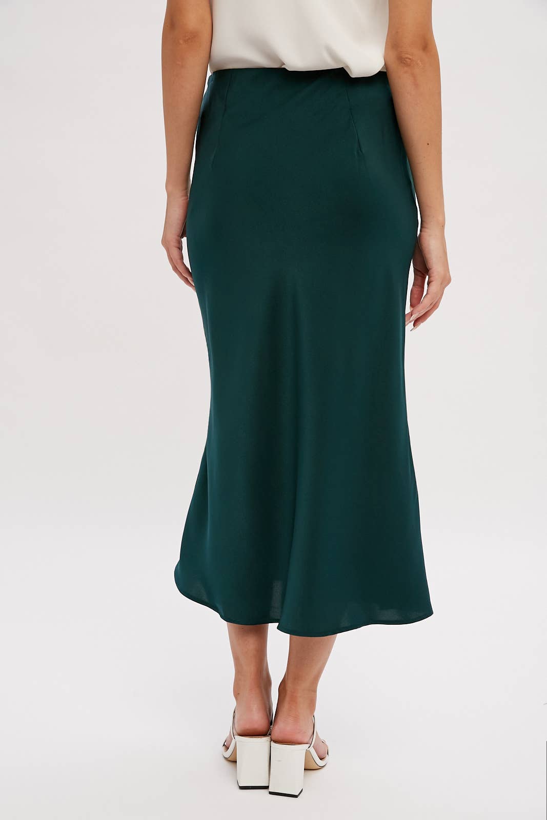 Tyra Satin Skirt