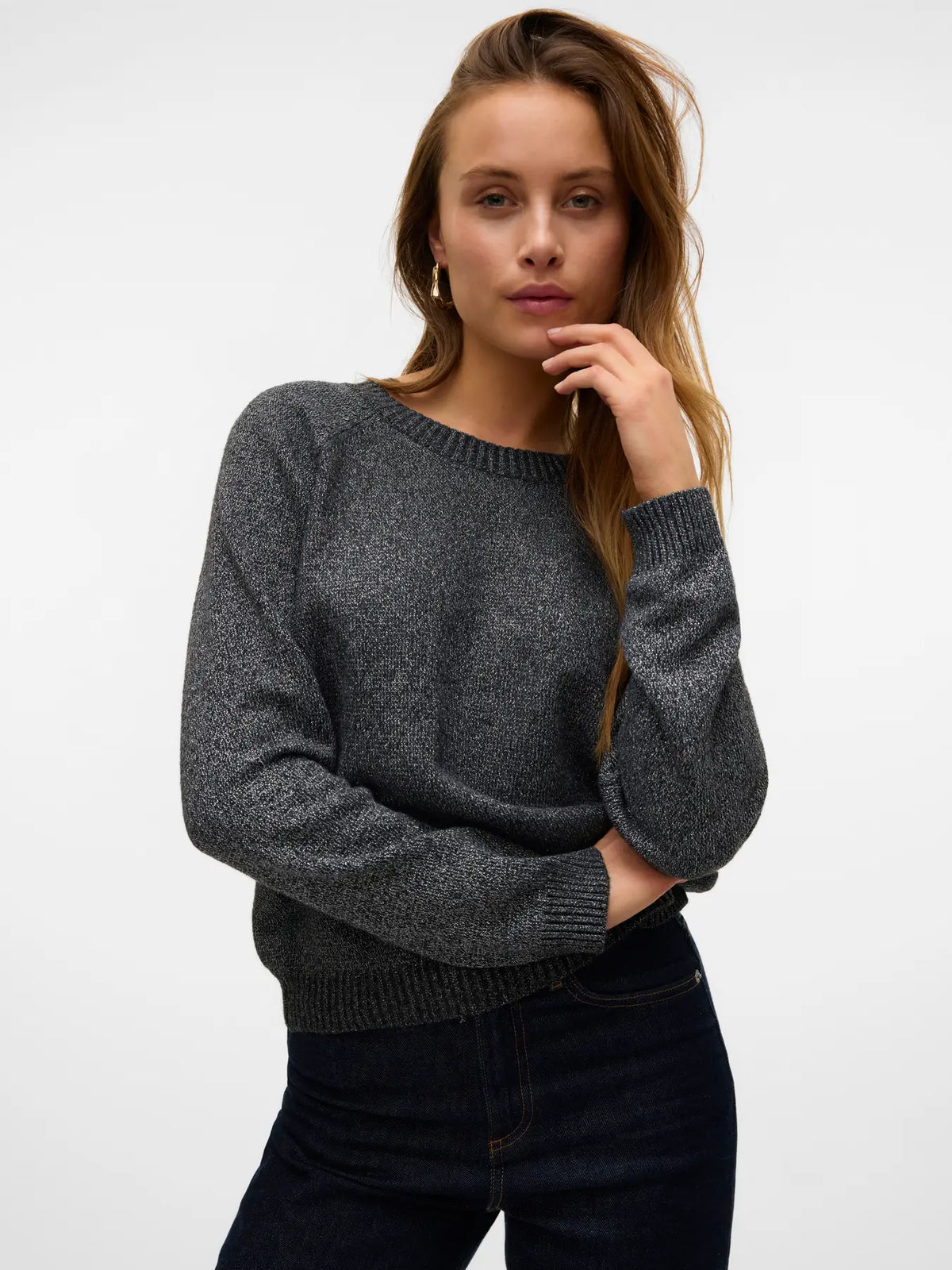 Vero Moda - Doffyshine O-Neck Sweater
