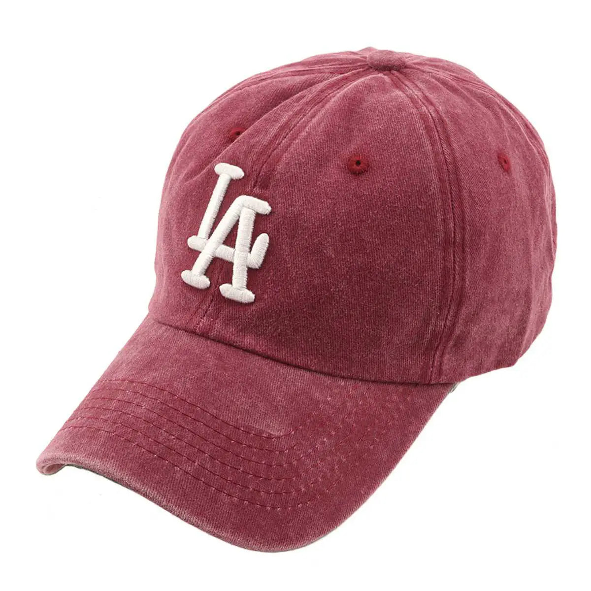 LA Embroidered Baseball Cap