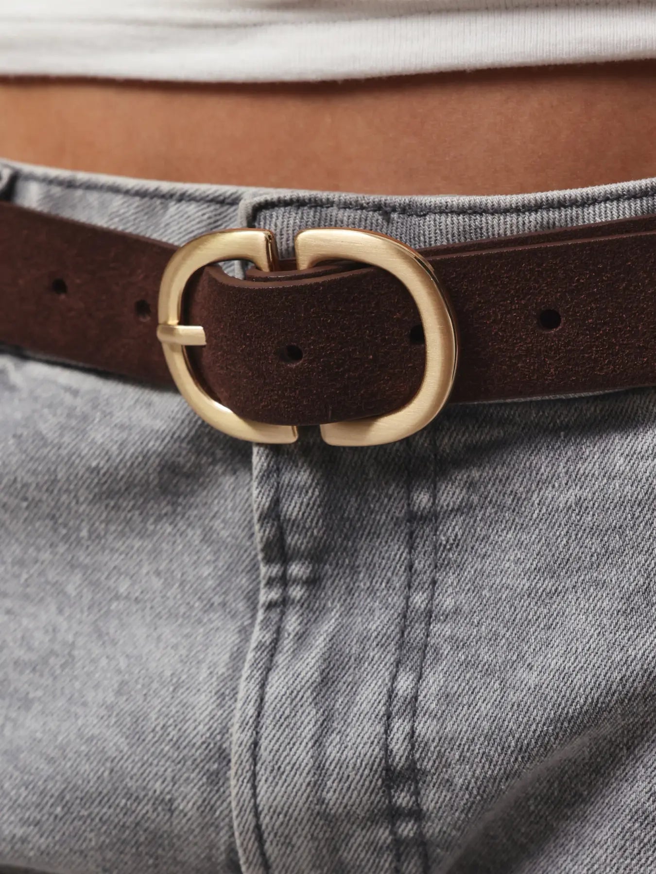 Pieces- Juva Suede Jean Belt