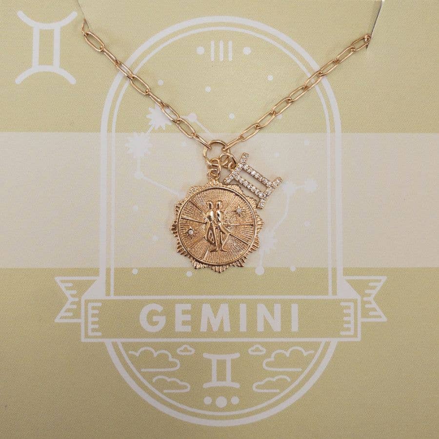 Zodiac Medallion Necklaces