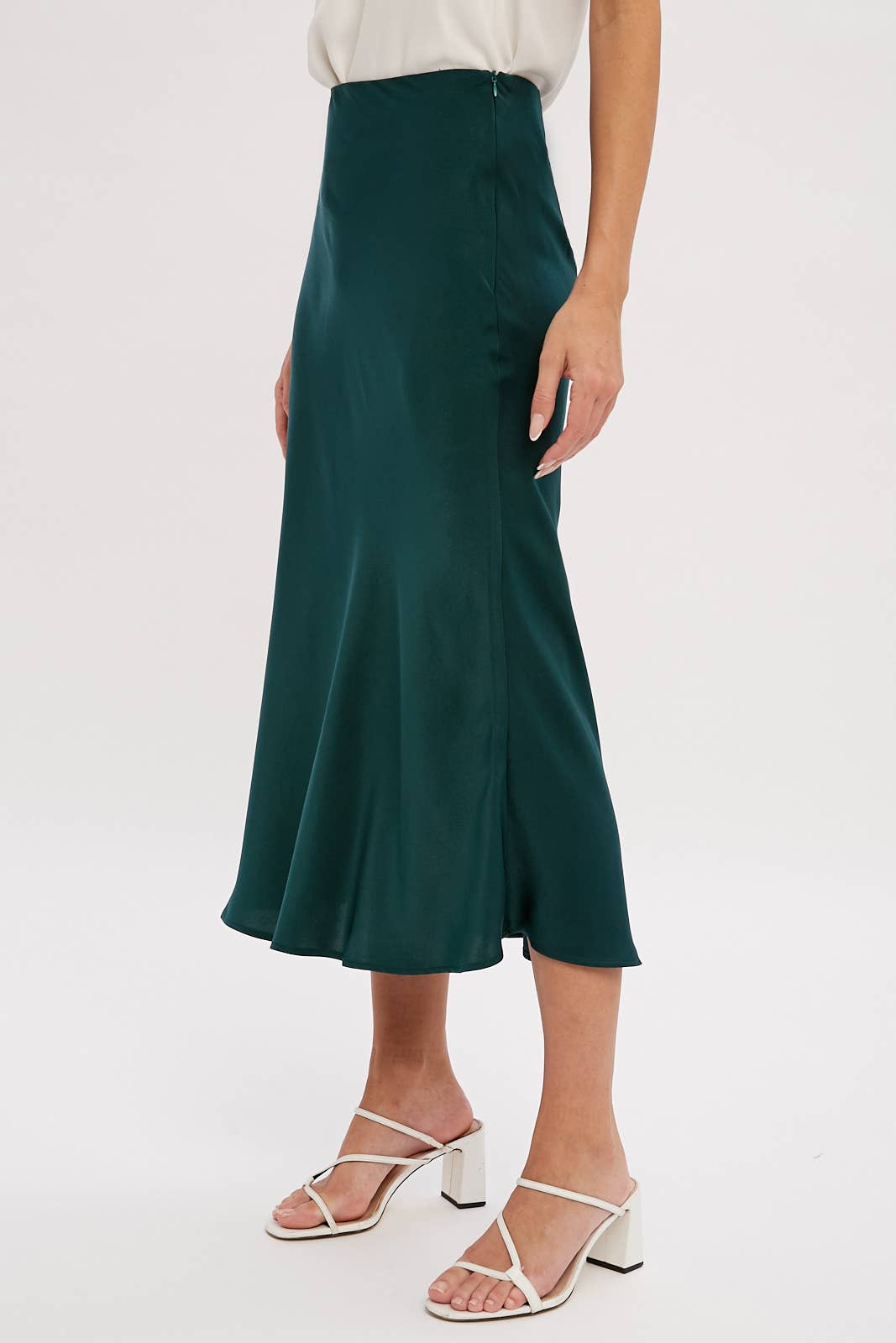 Tyra Satin Skirt