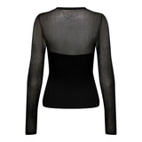 Only Foxy L/S O-Neck Top