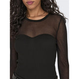 Only Foxy L/S O-Neck Top