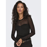 Only Foxy L/S O-Neck Top