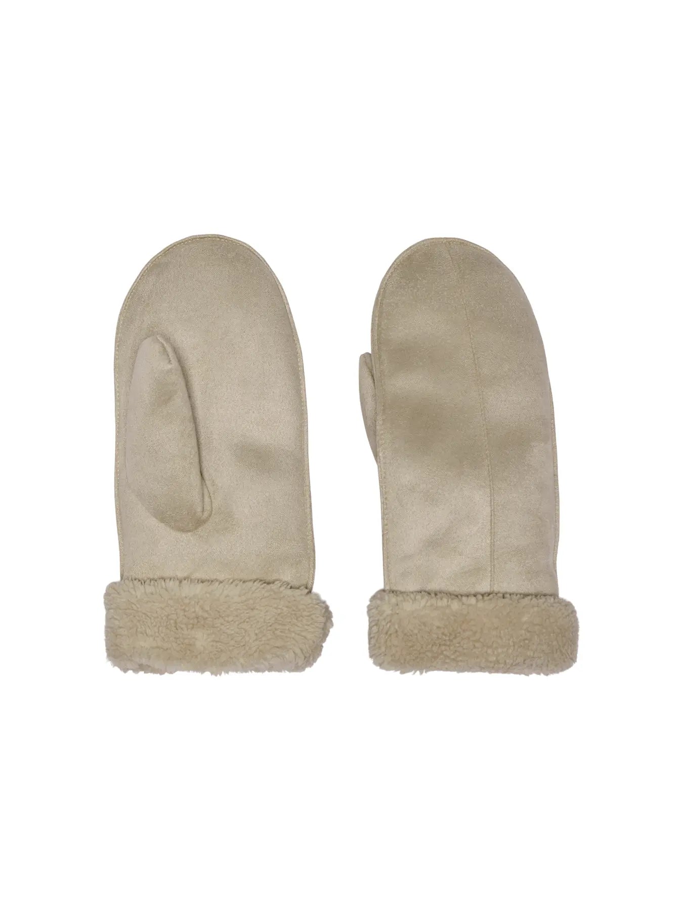 Only Nicki Faux Suede Mitten