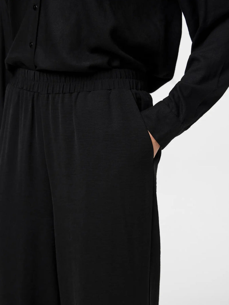 Pieces - Tiffany High Rise Wide Leg Pant