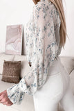 Cynthia Ruffle Neck Tie Blouse