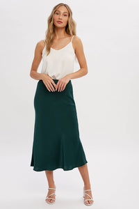 Tyra Satin Skirt