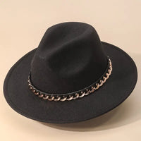 Chelsea Chain Link Fedora Hat