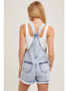 Frieda Fringe Overall Denim Short