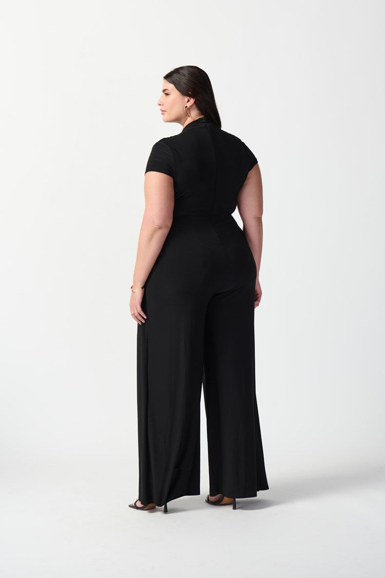 Joseph Ribkoff - Silky Knit Wide Leg Jumpsuit