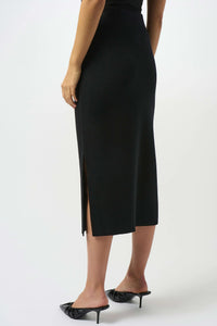 Joseph Ribkoff -Sweater Knit Midi Skirt