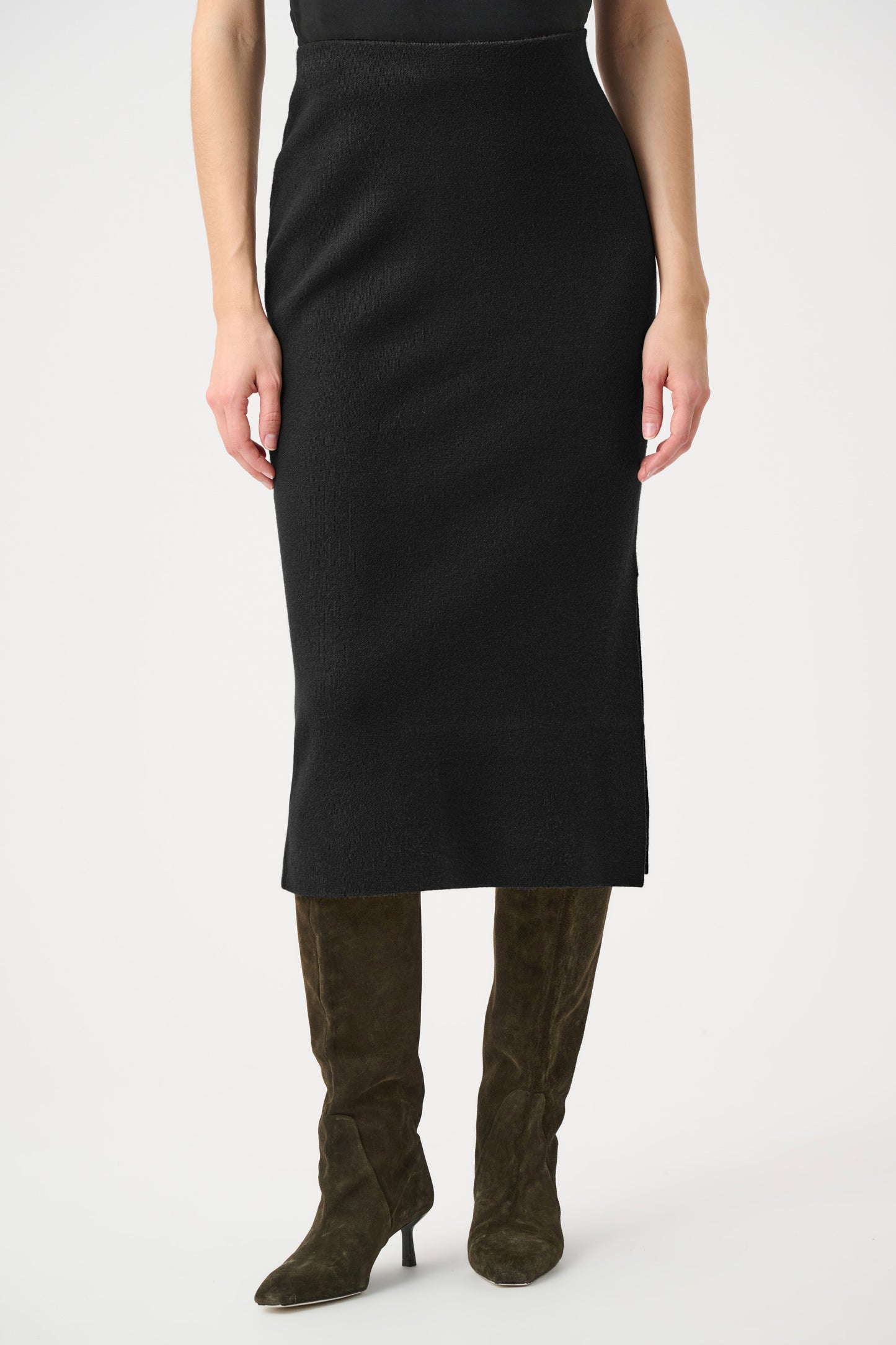 Joseph Ribkoff - Sweater Knit Midi Skirt