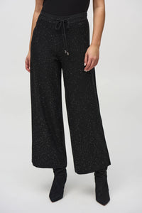 Joseph Ribkoff - Sequin Knit Culotte Pant