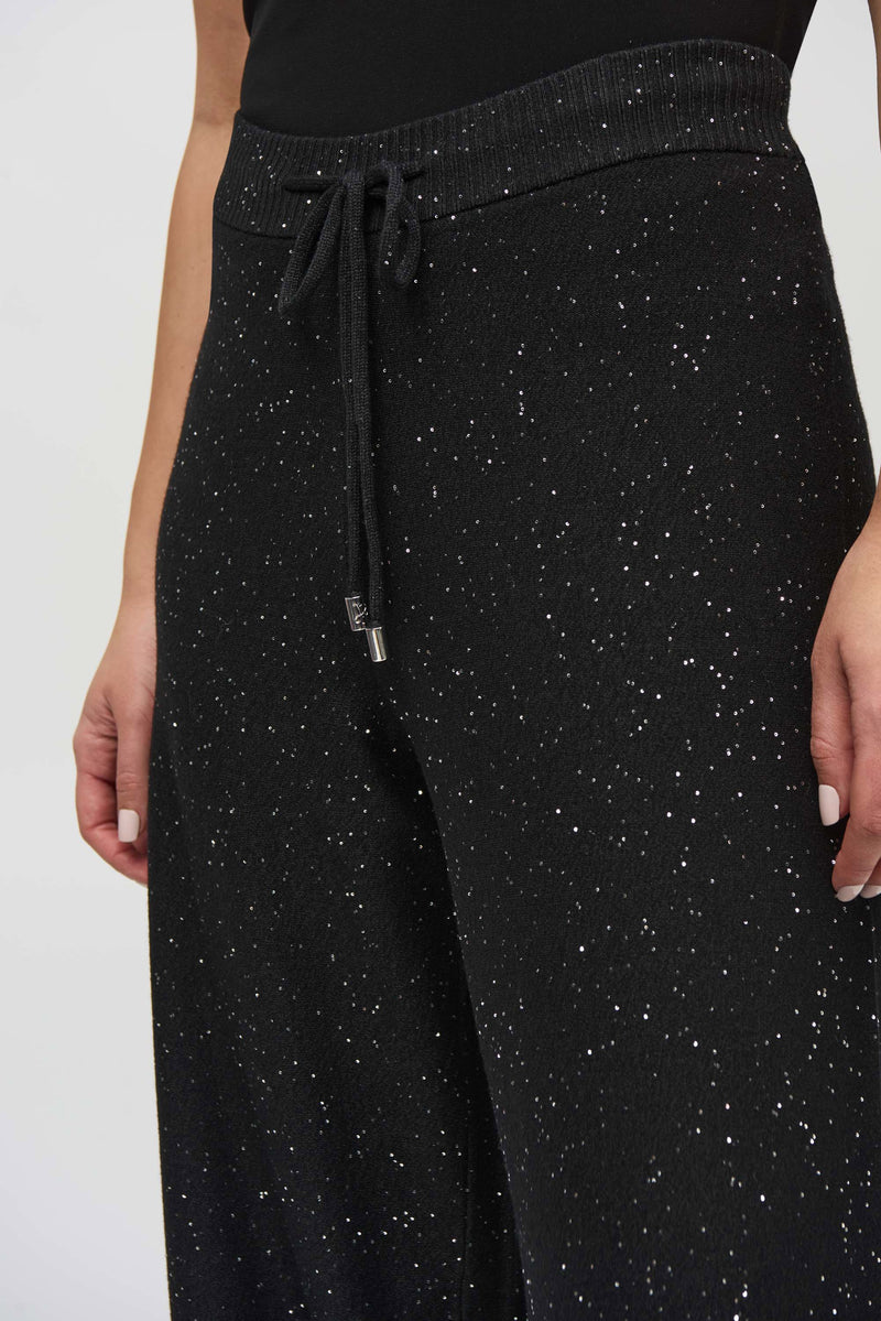 Joseph Ribkoff - Sequin Knit Culotte Pant