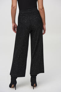 Joseph Ribkoff - Sequin Knit Culotte Pant