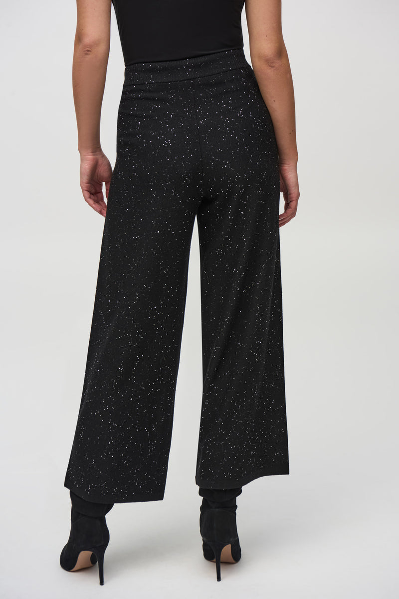 Joseph Ribkoff - Sequin Knit Culotte Pant