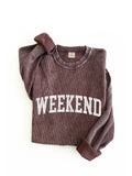 Vintage Weekend Thermal Sweatshirt