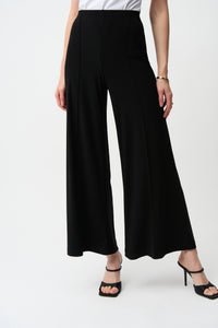 Joseph Ribkoff -Silky Knit Pull-On Wide Leg Pants