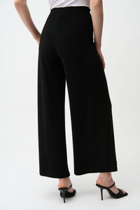 Joseph Ribkoff -Silky Knit Pull-On Wide Leg Pants