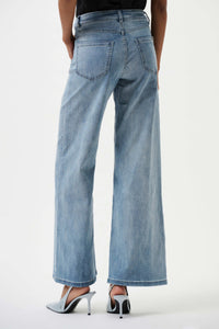 Joseph Ribkoff -Goldie | Classic Wide-Leg Stretch Jeans