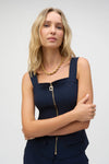 Joseph Ribkoff - Lux Twill Bustier Fitted Top