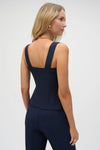Joseph Ribkoff - Lux Twill Bustier Fitted Top